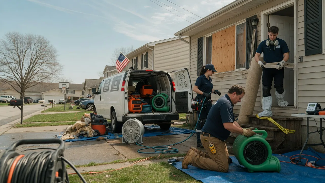 Water Damage Restoration in Knightstown, IN near me
